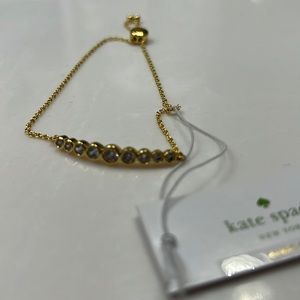 Kate spade gold dainty bracelet.